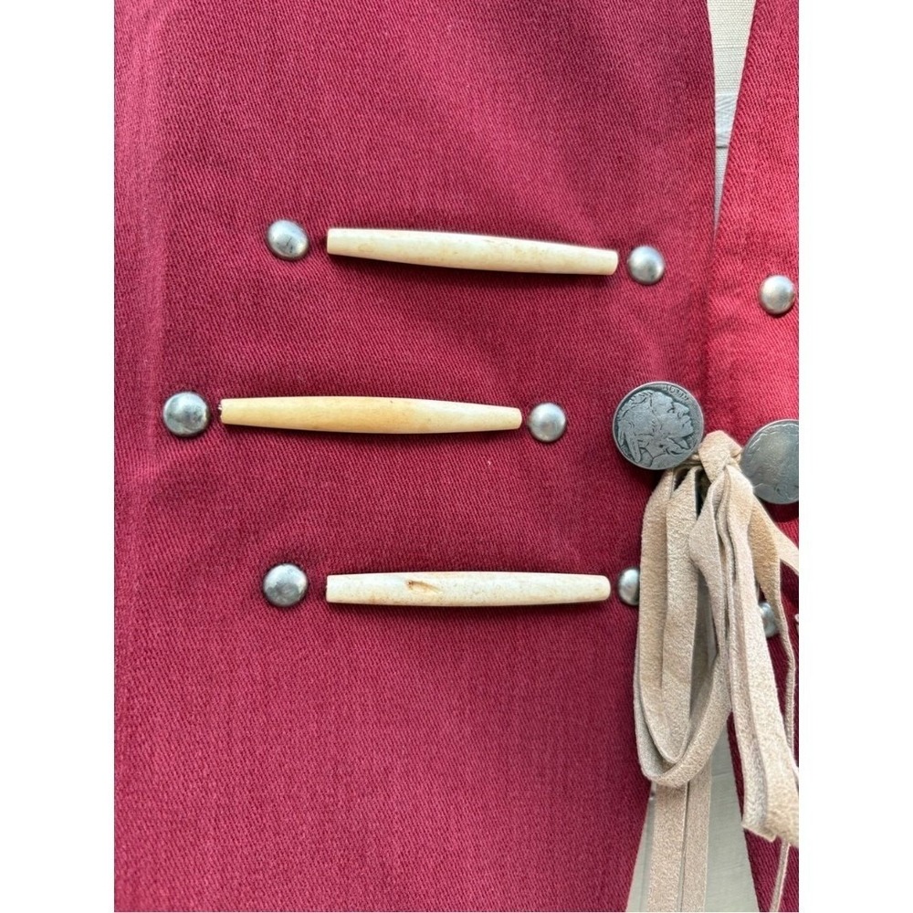 Vintage Yoakum Double D Ranch Western Jacket 2X Plus Size Red Cowgirl Rodeo - Picture 7 of 12
